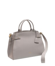 COCCINELLE KLICHE Sac en cuir avec bandoulière gris clair - Sacs pour Femme - 2