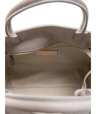 COCCINELLE KLICHE Sac en cuir avec bandoulière gris clair - Sacs pour Femme - 6