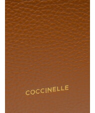 COCCINELLE KLICHE Sac en cuir avec bandoulière CUIR - Sacs pour Femme - 5