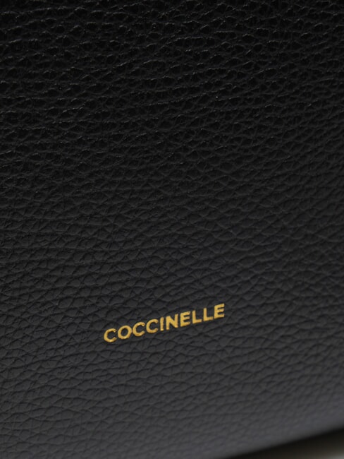 KLICHE Sac en cuir avec bandoulière Noir - Sacs pour Femme