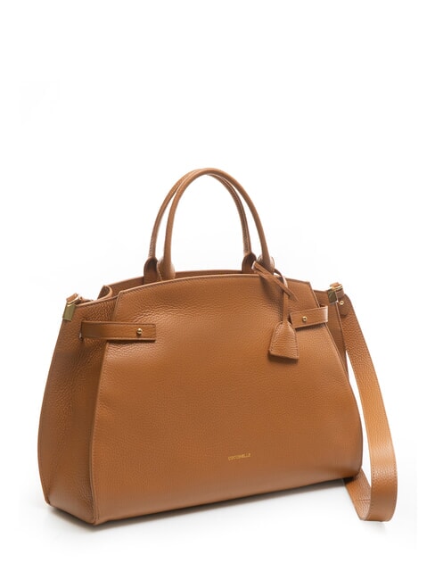 KLICHE Sac à main en cuir martelé CUIR - Sacs pour Femme