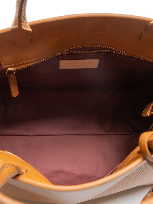 KLICHE Sac à main en cuir martelé CUIR - Sacs pour Femme