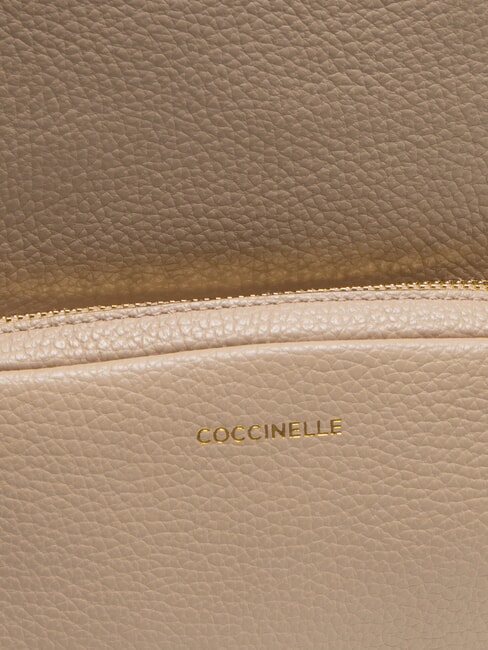 JEN Sac à dos en cuir martelé rose poudré - Sacs pour Femme