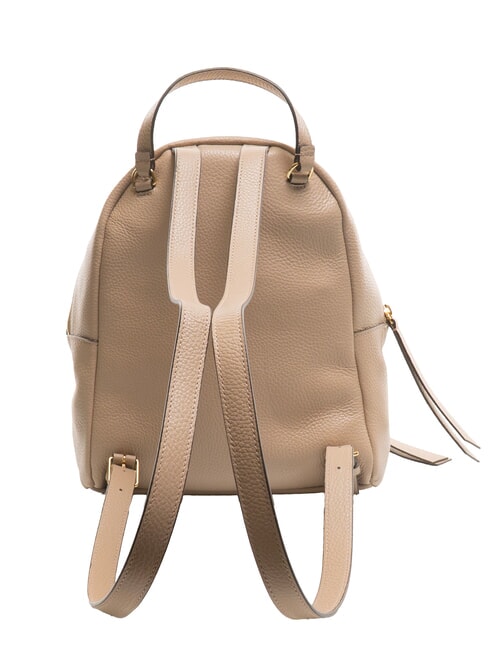 JEN Sac à dos en cuir martelé rose poudré - Sacs pour Femme