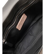 COCCINELLE ARIES Sac bandoulière en cuir martelé Noir - Sacs pour Femme - 6