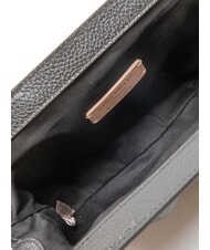 COCCINELLE DILETTA SOFT Pochette en cuir martelé Noir - Sacs pour Femme - 5