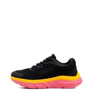 COLMAR URBANTRAIL COLORS Baskets noir-rose vif/jaune vif - Chaussures unisexe - 2