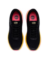 COLMAR URBANTRAIL COLORS Baskets noir-rose vif/jaune vif - Chaussures unisexe - 3