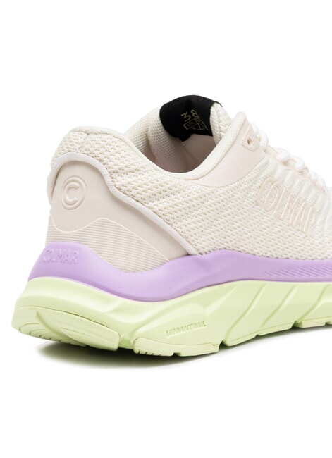 URBANTRAIL COLORS Baskets blanc cassé-thé vert-lilas - Chaussures unisexe