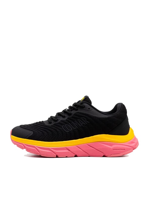 URBANTRAIL COLORS Baskets noir-rose vif/jaune vif - Chaussures unisexe