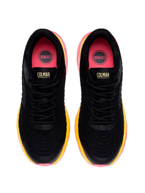 URBANTRAIL COLORS Baskets noir-rose vif/jaune vif - Chaussures unisexe