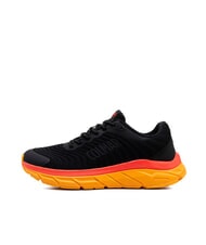 COLMAR URBANTRAIL COLORS Baskets noir-orange-rouge vif - Chaussures unisexe - 2