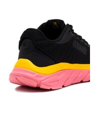COLMAR URBANTRAIL COLORS Baskets noir-rose vif/jaune vif - Chaussures unisexe - 5