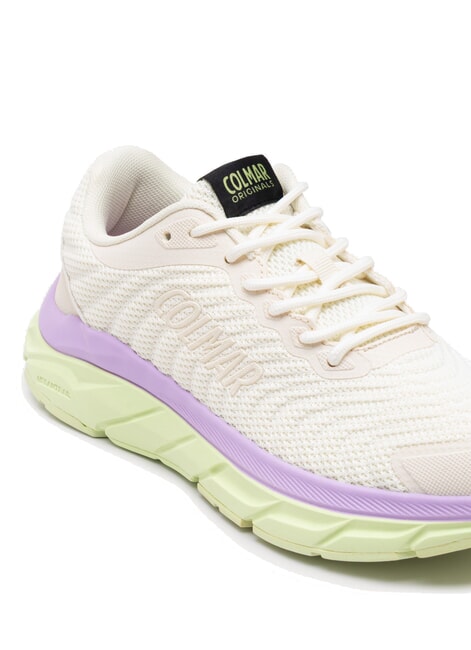 URBANTRAIL COLORS Baskets blanc cass&eacute;-th&eacute; vert-lilas - Chaussures unisexe