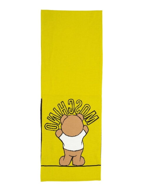 TEDDY Écharpe en laine mélangée citron vert - Écharpes