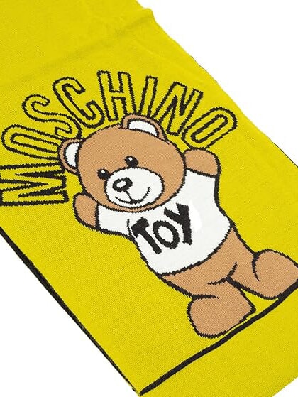 TEDDY Écharpe en laine mélangée citron vert - Écharpes