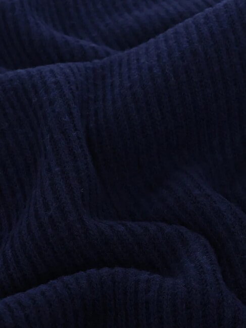 LOGO Écharpe côtelée bleu - Écharpes