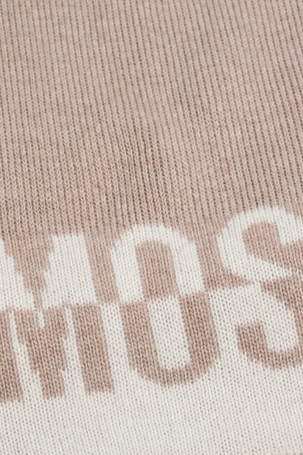 BICOLOR Écharpe avec logo beige - Écharpes