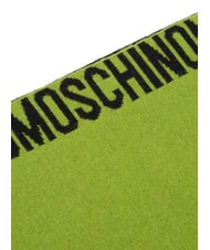 MOSCHINO LOGO Foulard citron vert - Écharpes - 3