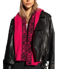 MOSCHINO LOGO Foulard fuchsia - Écharpes - 2