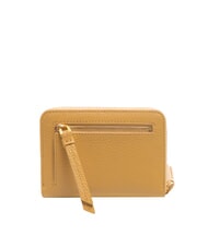 COCCINELLE VOILE Portefeuille en cuir à fermeture éclair de taille moyenne beige frais - Portefeuilles Femme - 3