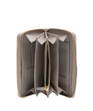 COCCINELLE VOILE Grand portefeuille en cuir avec fermeture éclair - Portefeuilles Femme