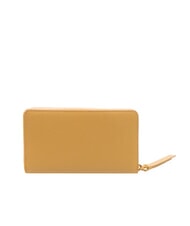 COCCINELLE VOILE Grand portefeuille en cuir avec fermeture éclair beige frais - Portefeuilles Femme - 3