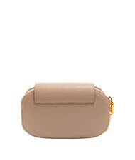 COCCINELLE FAINT Mini sac en cuir martelé rose poudré - Sacs pour Femme - 3