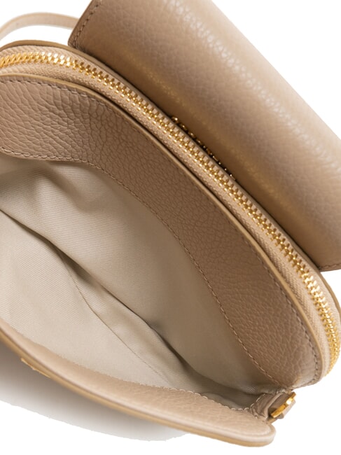 FAINT Mini sac en cuir martelé rose poudré - Sacs pour Femme