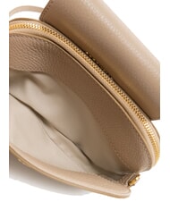 COCCINELLE FAINT Mini sac en cuir martelé rose poudré - Sacs pour Femme - 6