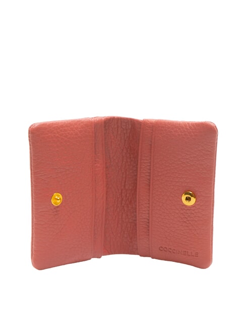 SOFTY Porte-cartes en cuir martelé pot - Portefeuilles Femme