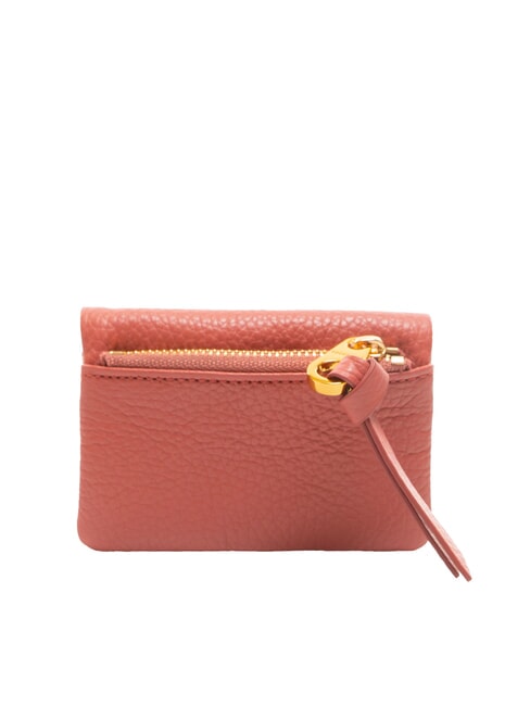 SOFTY Porte-cartes en cuir martelé pot - Portefeuilles Femme