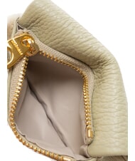 COCCINELLE SOFTY Porte-cartes en cuir martelé vert céladon - Portefeuilles Femme - 4