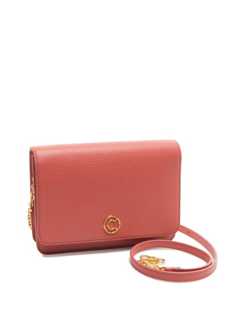 TULIP Sac bandoulière en cuir martelé pot - Sacs pour Femme