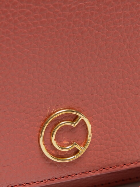 TULIP Sac bandoulière en cuir martelé pot - Sacs pour Femme