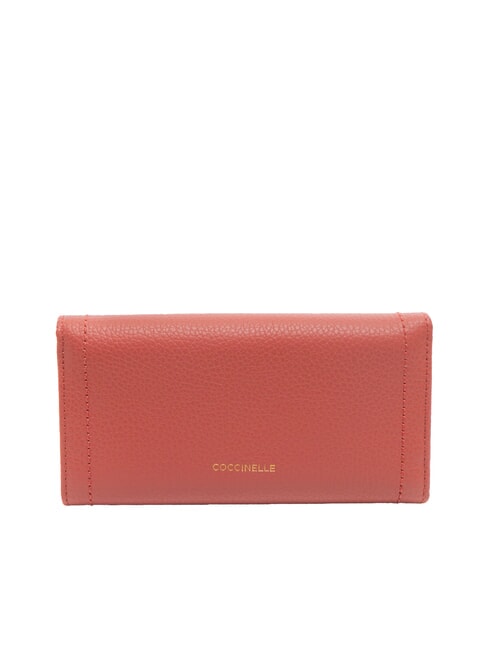 TALEA Portefeuille continental en cuir martelé pot - Portefeuilles Femme