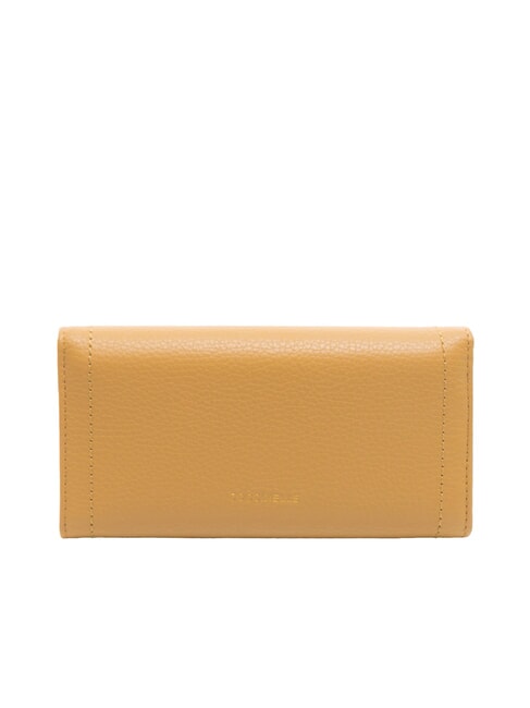 TALEA Portefeuille continental en cuir martelé beige frais - Portefeuilles Femme