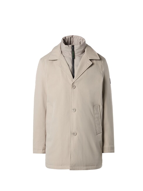 NORTH TECH Veste avec plastron amovible kaki vintage - Vestes pour hommes