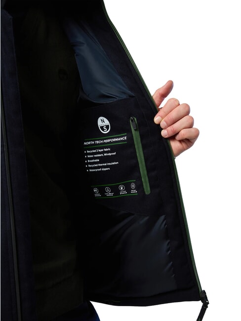 TECH SAILOR  Veste imperméable bleu marine - Vestes pour hommes