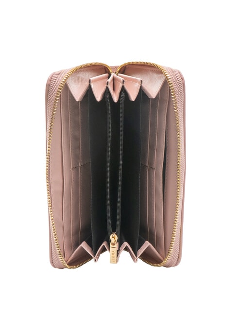 CALIPSO Portefeuille zippé ROSE - Portefeuilles Femme