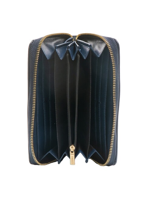 CALIPSO Portefeuille zippé bleu - Portefeuilles Femme