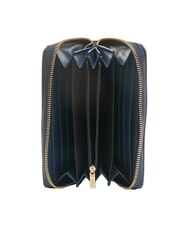 YNOT CALIPSO Portefeuille zippé bleu - Portefeuilles Femme - 2