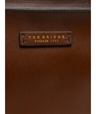THE BRIDGE LUCIA Sac à bandoulière en cuir MARRON - Sacs pour Femme - 3