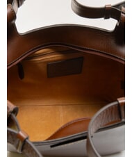 THE BRIDGE LUCIA Sac à bandoulière en cuir MARRON - Sacs pour Femme - 5