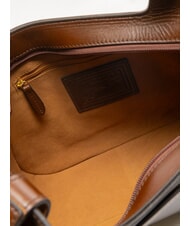 THE BRIDGE LUCIA Sac à bandoulière en cuir MARRON - Sacs pour Femme - 5