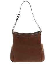 THE BRIDGE CARLOTTA Sac cartable en cuir avec poches MARRON - Sacs pour Femme - 3