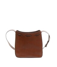 THE BRIDGE CARLOTTA Sac seau en cuir MARRON - Sacs pour Femme - 4
