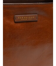 THE BRIDGE CARLOTTA Sac shopping en cuir MARRON - Sacs pour Femme - 3