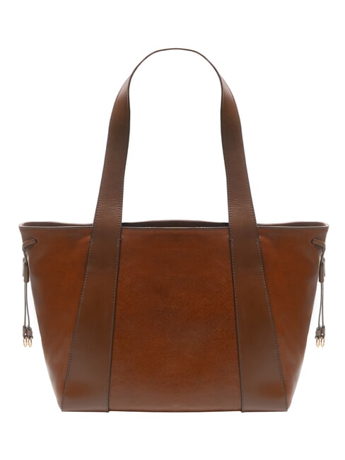 CARLOTTA Sac shopping en cuir MARRON - Sacs pour Femme