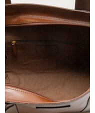 THE BRIDGE CARLOTTA Sac shopping en cuir MARRON - Sacs pour Femme - 5